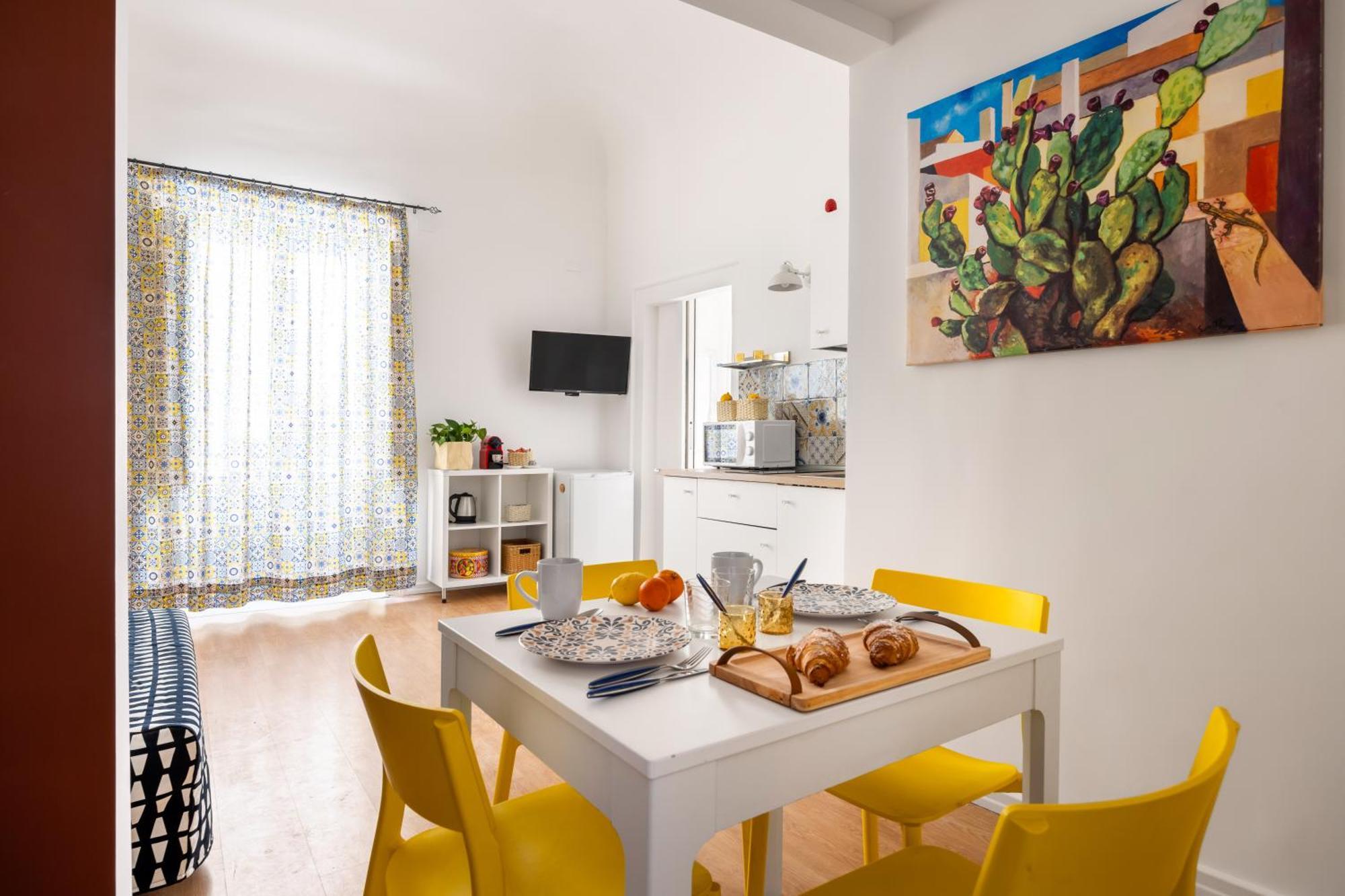 Agata E Rosalia 2 Bedroom Flat At The Quattro Canti Apartamento