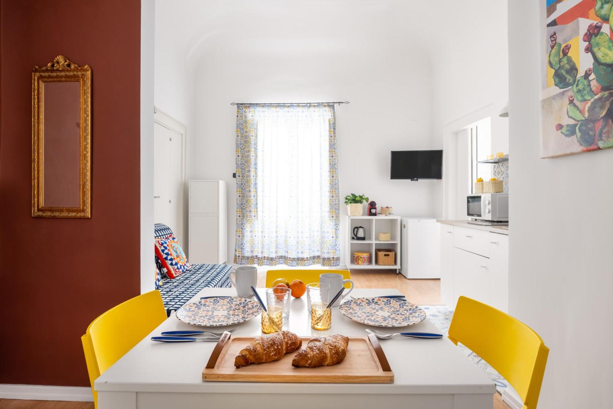 Agata E Rosalia 2 Bedroom Flat At The Quattro Canti Apartamento Palermo